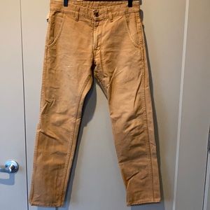 Railcar Spikes Duck Canvas Pants Slim Fit